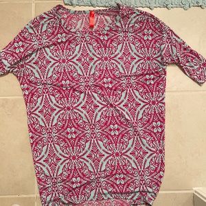 Cute summer print blouse